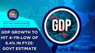 NSO Estimates FY25 GDP At 6.4%, Slowest in 4 Years: Some Economists Say Even This May Be Tough