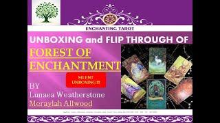 UNBOXING & REVIEW - FOREST OF ENCHANTMENT TAROT. FIRST IMPRESSIONS #tarotdeck #unboxing .