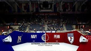 Highlights: Navy Men's Basketball vs. Penn (11/29/24)