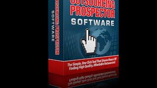 Outsourcing Prospector Software By Sam England