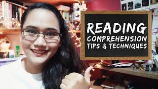 Reading Comprehension Tips