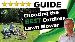 8 Steps To Choosing The Best Cordless Lawn Mower in 2024 - UK