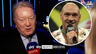 "He's made his decision"  Frank Warren reacts to Tyson Fury's retirement