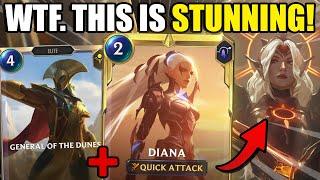 SHUT DOWN Your Opponents With This Leona & Diana Infinite Stun Deck! - Legends of Runeterra