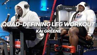 Quad-Defining Leg Workout | Kai Greene