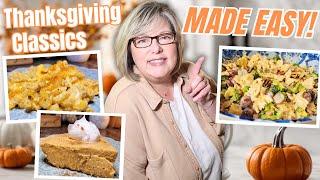 Easy Thanksgiving Sides & Desserts That Beat the Classics (With Less Work!)