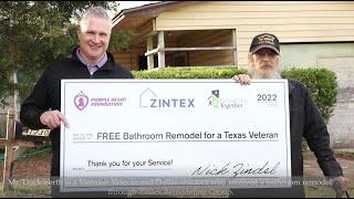 Zintex Remodeling Group - Helping a Vietnam Veteran