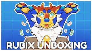 RUBIX FURSUIT UNBOXING + SUIT UP [Fluffyjellydog]