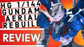 AMAZING HG GUNDAM AERIAL REBUILD REVIEW | The Witch From Mercury 4K