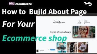 How to Make a About Page for Your Ecommerce Shop