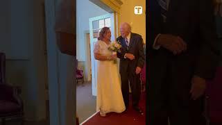 Couple Who Never Got To Have Wedding Are Surprised With One 50 Years Later #shorts