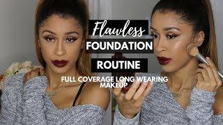 FLAWLESS FULL COVERAGE FOUNDATION ROUTINE