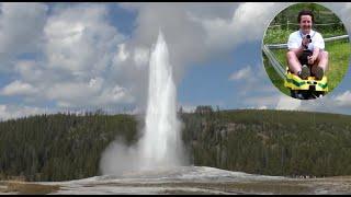 Old Faithful Geyser - Yellowstone National Park (HD)