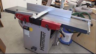 Hammer A3-41 Jointer/Planer Review