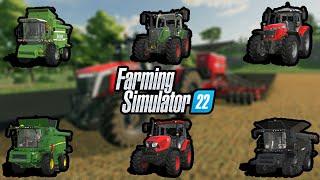 FARMING SIMULATOR 22 - DEUTZ-FAHR TOPLINER 4090HTS, ZETOR PROXIMA HS I MASSEY FERGUSON 7710S!