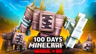 I Survived 100 Days in an ANCIENT APOCALYPSE in Minecraft Hardcore!