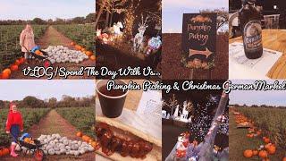 Pumpkin Picking & Christmas German Market Haul VLOG