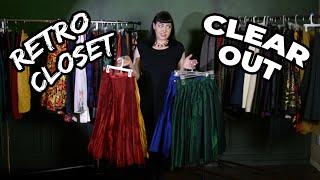 Why I'm Curating My Retro Wardrobe // Closet Clear Out (Part 1)