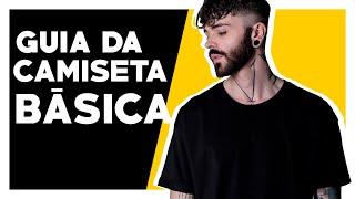 CAMISETA BÁSICA: 9 dicas para usar COM ESTILO | Moda Masculina