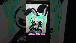 Hatsune Miku style the new improved version #hatsunemiku #miku #hero108 I do not own anything