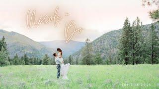 White Raven Montana Wedding | Nicole + Bo | Missoula Wedding Videographer