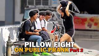 PILLOW FIGHT PRANK "MATINDING LABANAN" PART 2