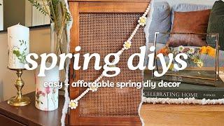 DIY Spring Home Decor  affordable & aesthetic Spring Home Decor DIY Ideas 