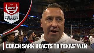 ‘What a swing of emotions’  Steve Sarkisian reacts to Texas’ 2OT win vs. ASU | ESPN CFB