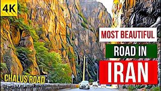 THE GREEN ROAD OF IRAN | CHALUS ROAD | THE MOST BEAUTIFUL ROAD IN IRAN 