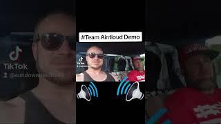 Team Aintloud Demo, Blow-Thru 4 Sundown X-12" Subs, 2 Salt-8 Amps