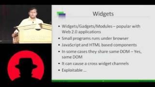 Black Hat USA 2010: Hacking Browser's DOM: Exploiting Ajax and RIA 4/6