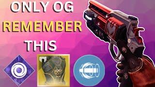 Only OG Remember This Build - Destiny 2 Season Of The Wish