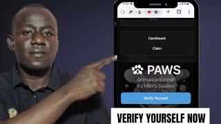 “Paws Airdrop Alert: Verify Your Account Now to Claim Your Tokens!”