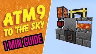 All The Mods 9 To The Sky INFINITE Lava Generator!!!