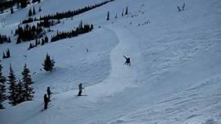 Hippie Snowboarder