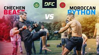 Moroccan STREETFIGHTER vs. Chechen BEAST | MMA Full Fight | DFC