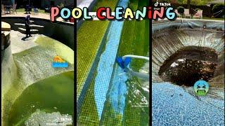 Satisfying Pool Cleaning TikTok Compilation  #10 | Vlogs from TikTok