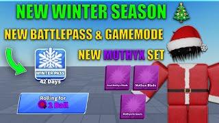 Winter Blade Ball Roblox Update is HERE