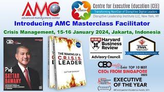 About Prof Sattar Bawany - Your AMC Crisis Management Masterclass Facilitator - 15-16 January 2025