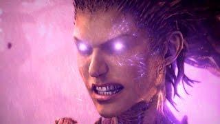 Crucible: Kerrigan Mutates Into Primal Zerg on Zerus (Starcraft 2: Heart of the Swarm)