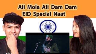 Indian Reaction on Ali Mola Ali Dam Dam | EID Special Naat | Swaggy d