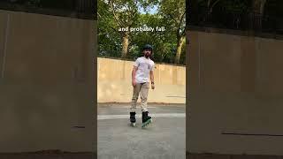 Easiest slide stop on rollerblades tutorial! How to Powerslide | beginner friendly #rollerblading