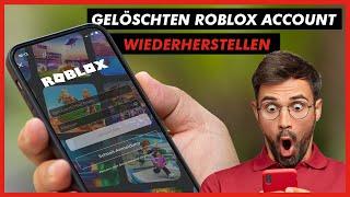 Gelöschten Roblox Account wiederherstellen ohne Passwort und Email 