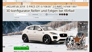 JAGUAR ab 2018 - E-PACE (DF) 5108.00 - 2.0 AWD 147kW 1997 Reifen und Felgen bei KfzRad.de