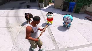 Franklin Trying To Find Hidden Shinchan Hide & Seek Challenge In Gta 5 Tamil