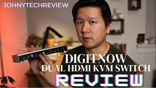 DIGITNOW Dual Monitor KVM Switch Review