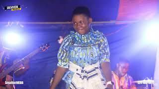 Odehyieba Priscilla together with people of Denkyira Breman Lifts Songs of Praise