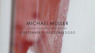 Michael Müller speaks about his approach to painting and abstraction, August 2020