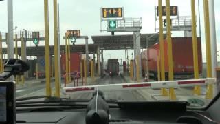 Unterwegs: Eurotunnel from Calais to Folkestone