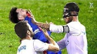 El Clasico ● Fights, Fouls, Tackles & Red Cards ● HD